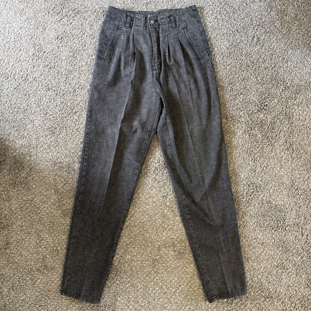Vintage Union Bay Women's Dress Pants Chino Straight Leg Gray Size 12